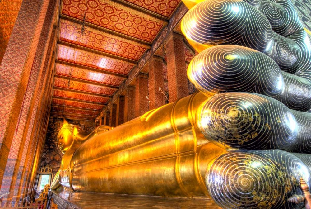 Reclining Buddha, Wat Pho, Bangkok, Thailand